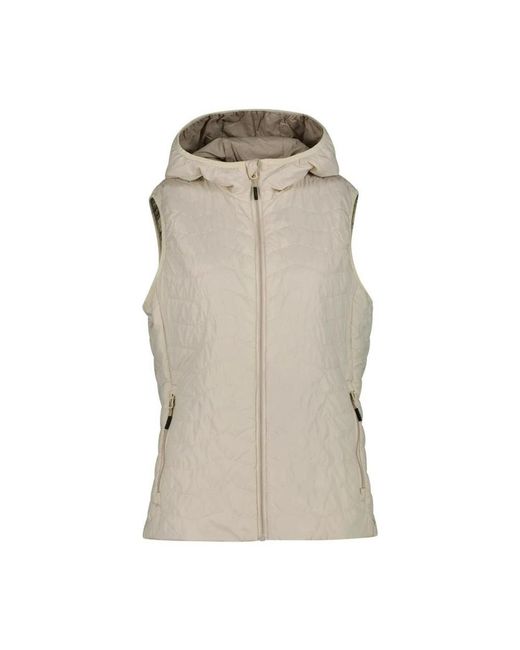 CMP Hooded Vest in het Natural