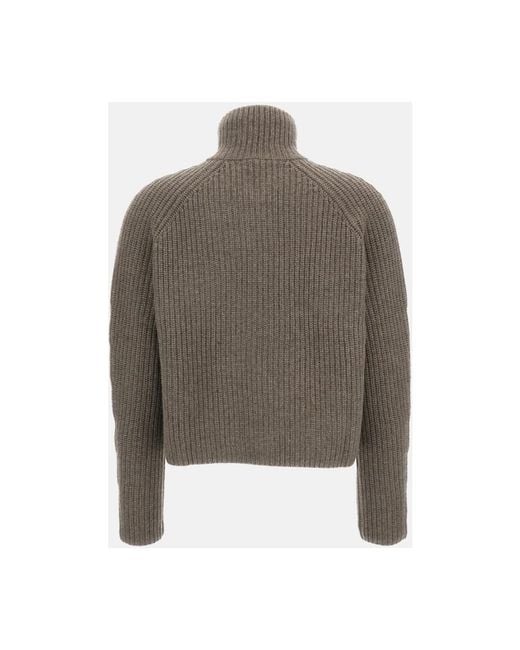 Lisa Yang Gray Cashmere Knitwear