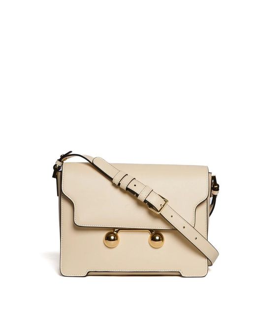 Marni Natural Shell schultertasche für frauen
