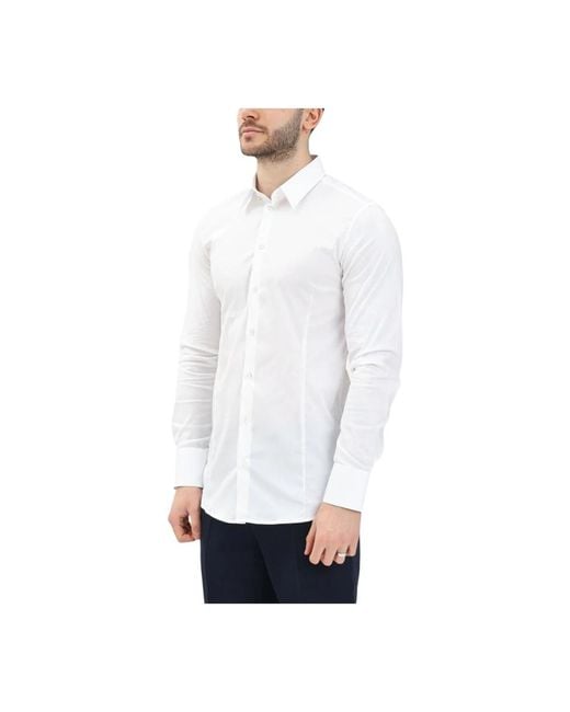 Patrizia Pepe White Formal Shirts for men