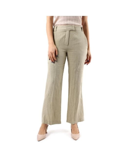 Marella Natural Wide Trousers