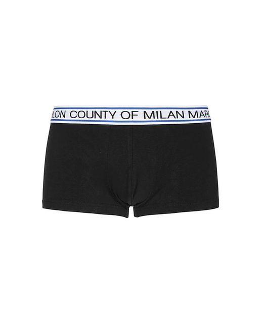 Marcelo Burlon Ondergoed ,Zwart ,Katoen Katoenen Boxers Set Elastische Band in het Black voor heren