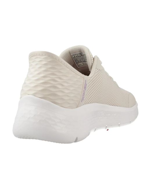 Skechers White Flex sneakers,flex casual sneakers,flex sneakers für aktiven lebensstil