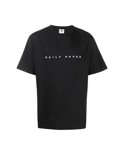 T-camicie di Daily Paper in Black da Uomo