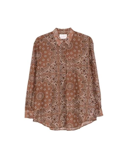 Mc2 Saint Barth Brown Shirts