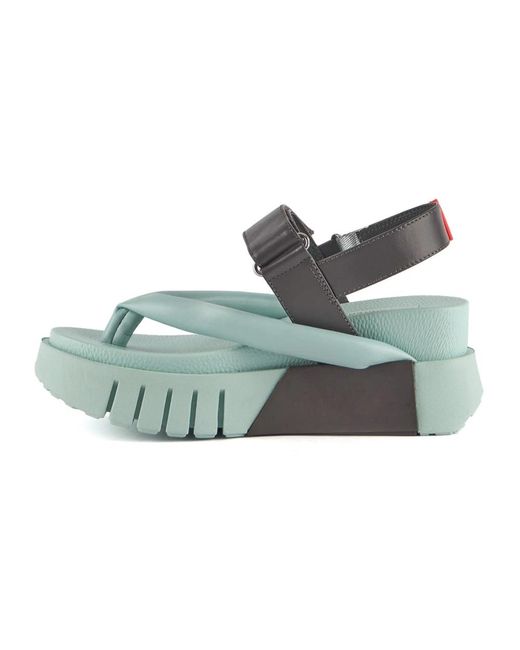 United Nude Green Wedges
