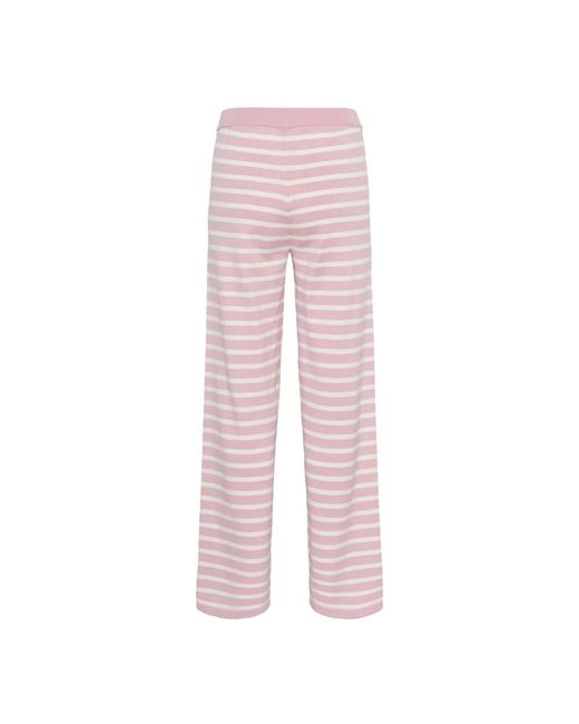 Saint Tropez Wide Trousers in het Pink