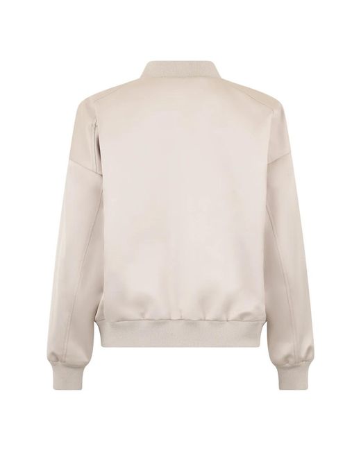 Moorer Natural Bomber Jackets