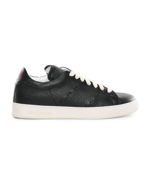Kiton Black Sneakers for men