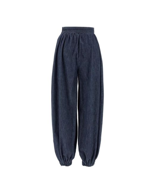 Valentino Garavani Blue Loose Fit Jeans