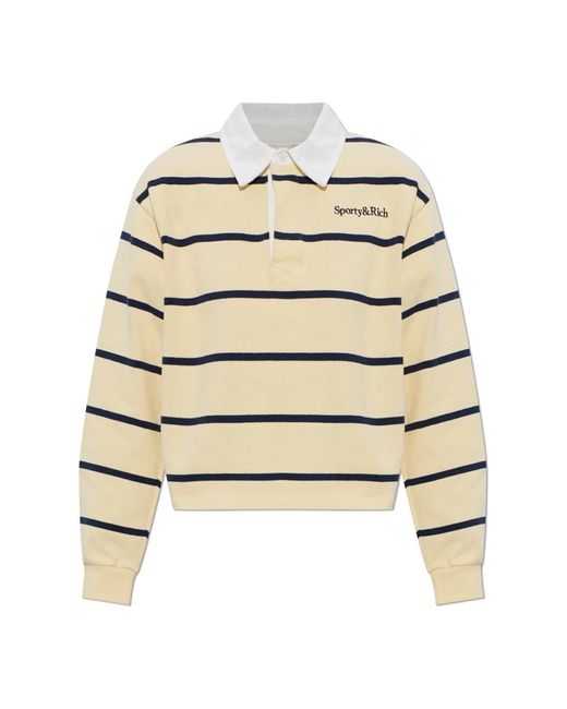 Sporty & Rich Natural Polo Shirts