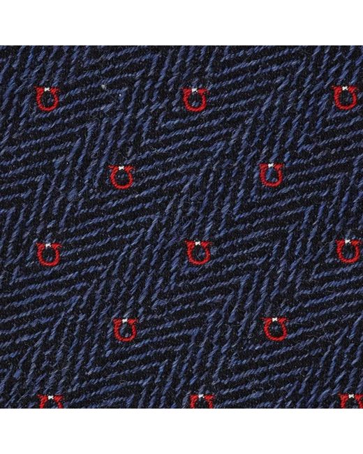 Ties Ferragamo pour homme en coloris Blue