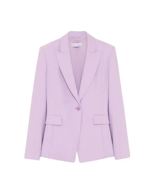 Patrizia Pepe Purple Blazers