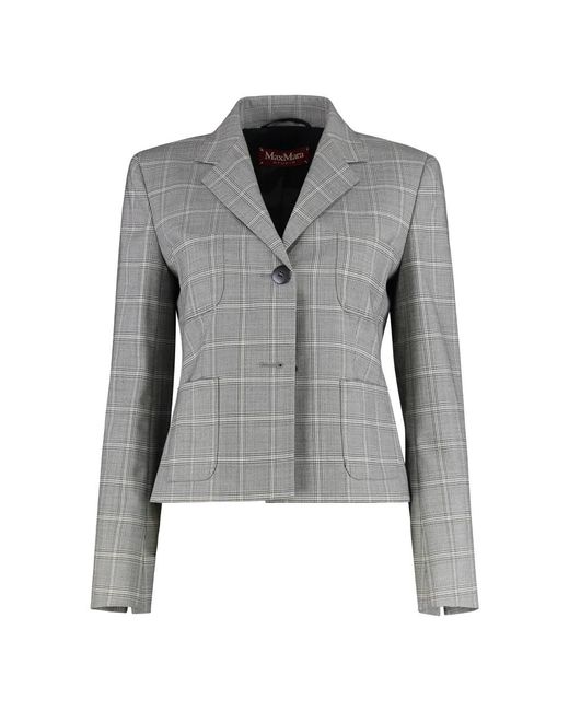 Max Mara Gray Blazers