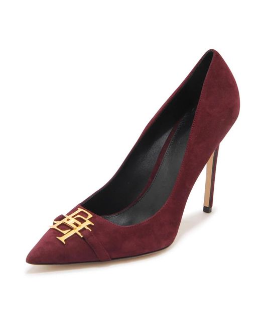 Elisabetta Franchi Purple Pumps