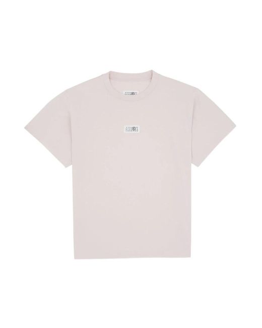 MM6 by Maison Margiela Pink T-Shirts for men