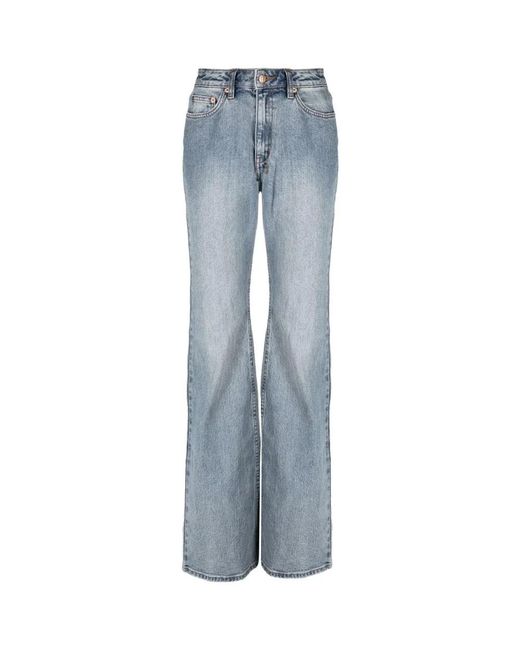 Ksubi Blue Straight Jeans