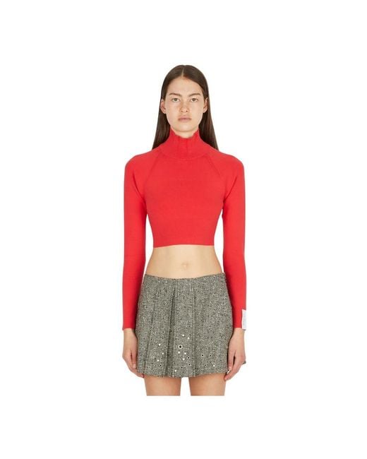 ROKH Red Turtlenecks