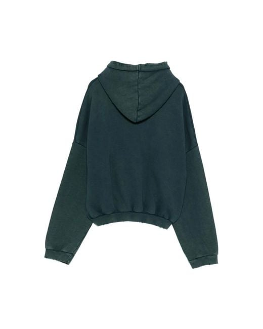 Stay Human On Earth Hoodies in het Green voor heren