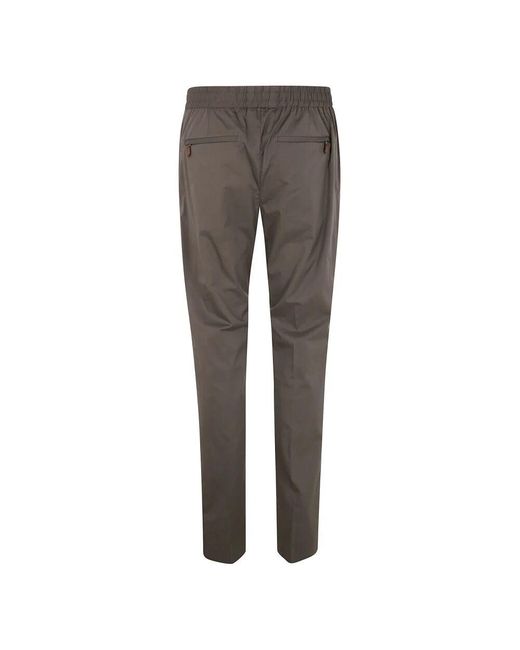 Straight Trousers di PT Torino in Gray da Uomo