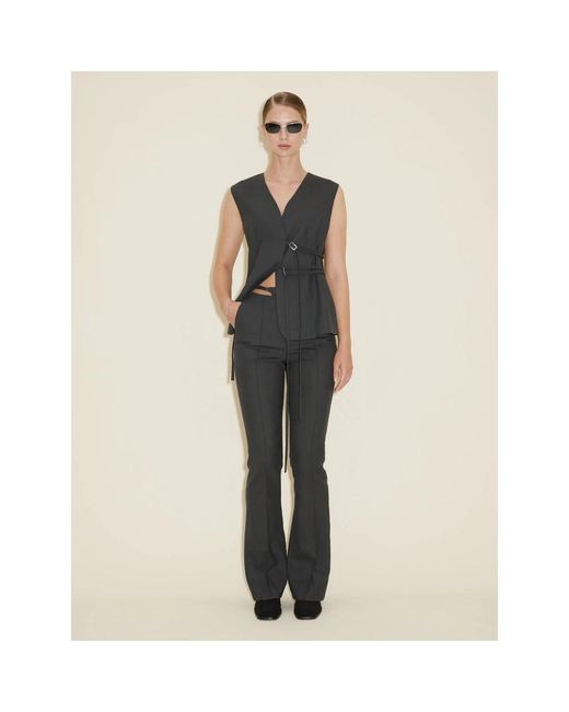 Holzweiler Black Wide Trousers