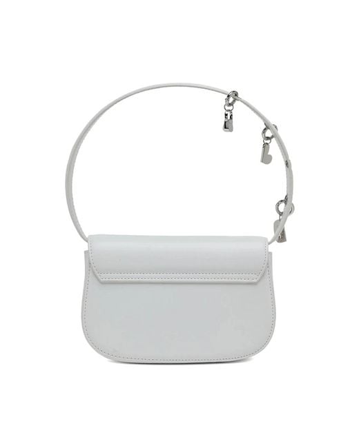 DIESEL Gray Shoulder Bags