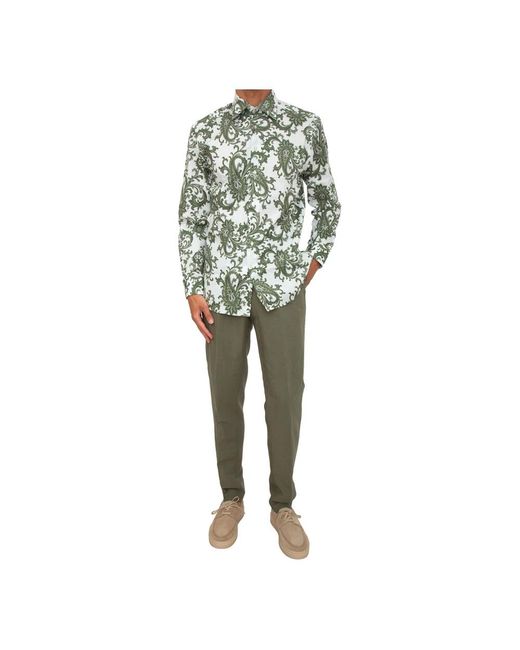 Siviglia Green Chinos for men