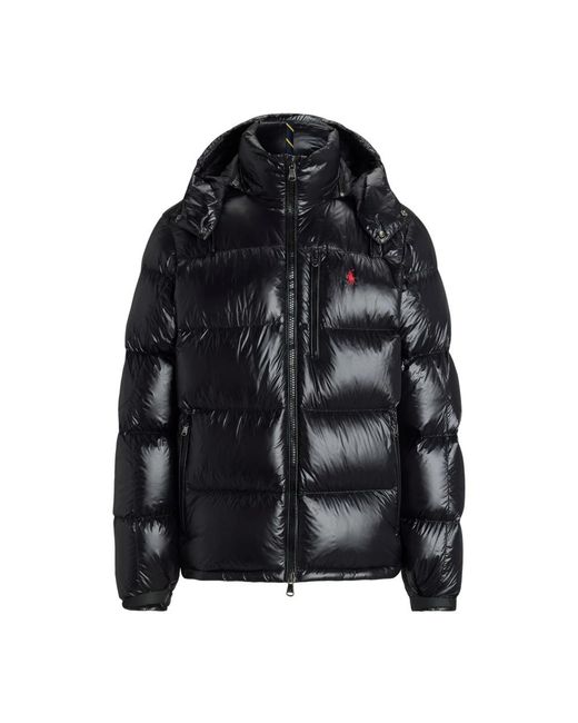 Polo Ralph Lauren Gorham Glossed Down Jacket in het Black voor heren
