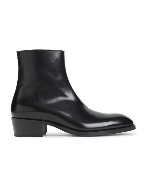 Tom Ford Black Cowboy & Biker Boots for men