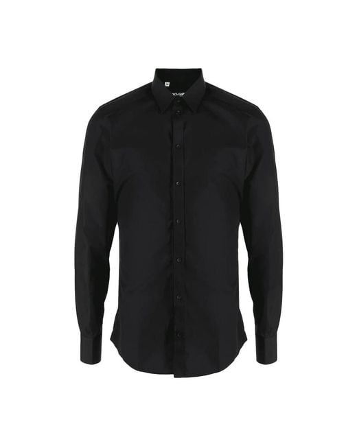 Dolce & Gabbana Black Casual Shirts for men