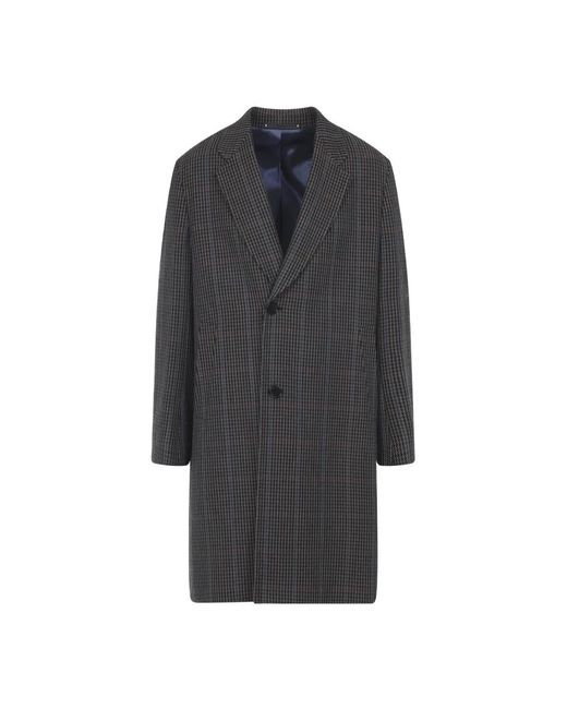 Paul Smith Single-Breasted Coats in het Gray voor heren
