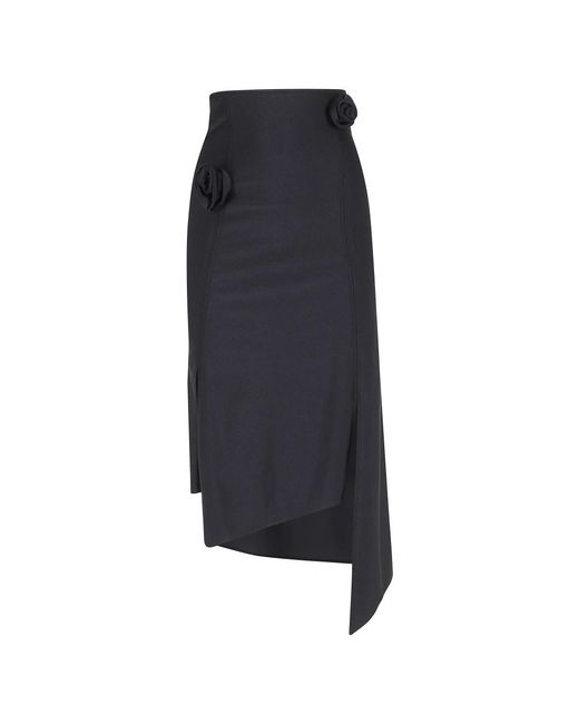 Midi Skirts Coperni de color Blue