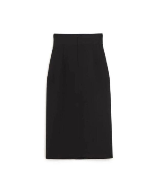Midi Skirts Sportmax de color Black