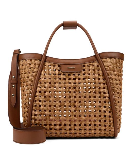 Max Mara Brown Tote Bags