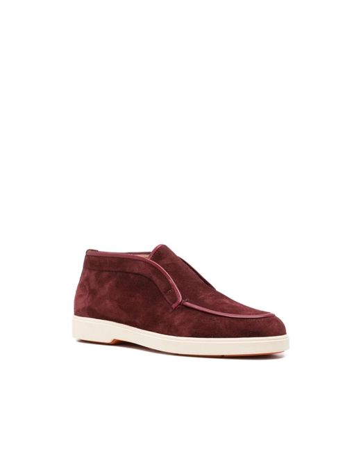 Santoni Red Sneakers