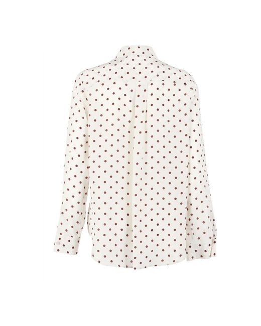 P.A.R.O.S.H. Sbillo Camicia in het White