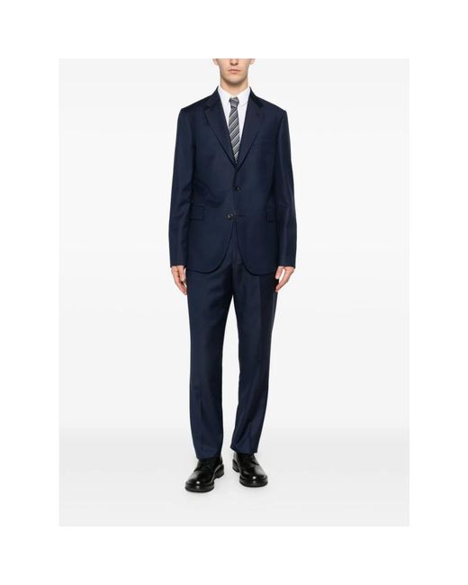 Paul Smith Blue Single Breasted Suits for men