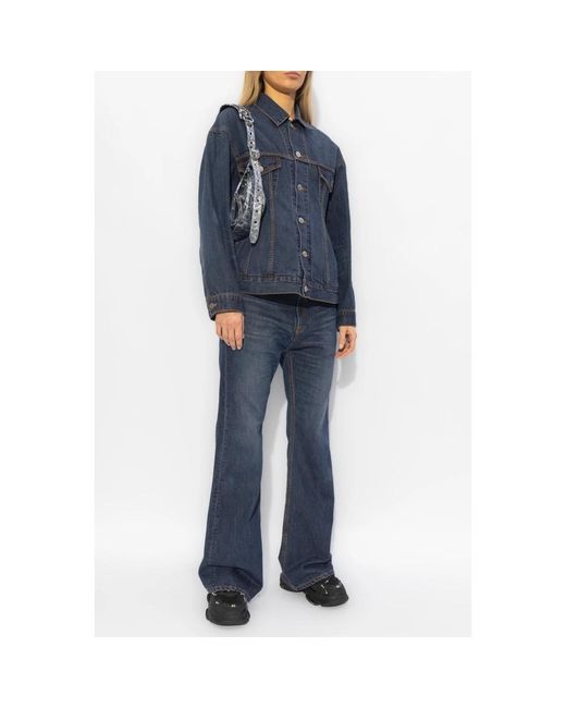 Balenciaga Blue Denim Jackets