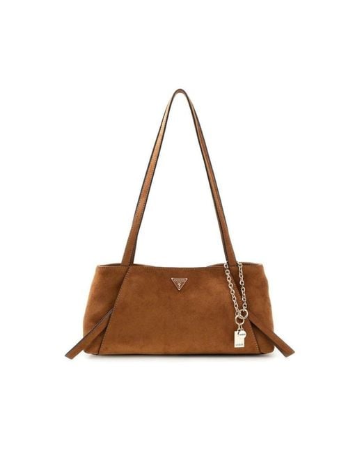 Guess Brown Shoulder Bags