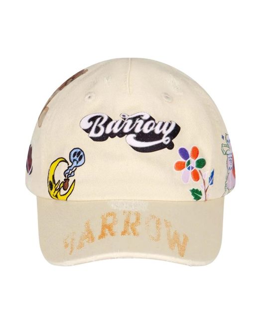 Barrow Six-Panel Cap in Natural für Herren
