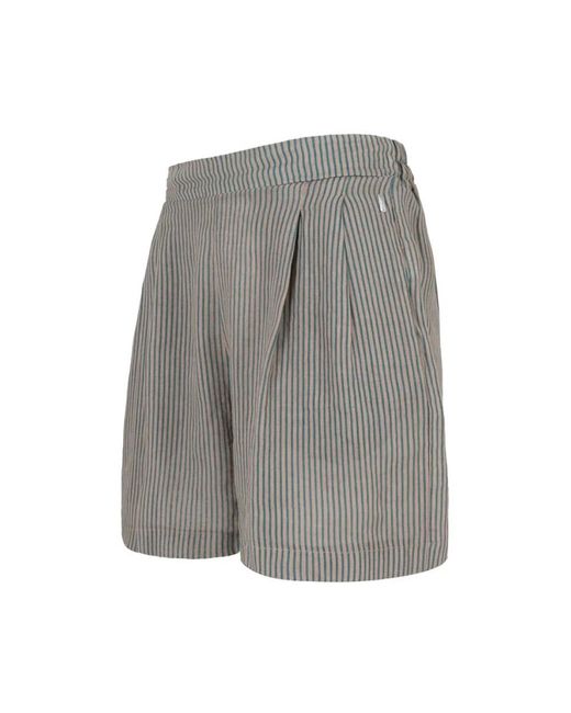 Bomboogie Gray Casual Shorts