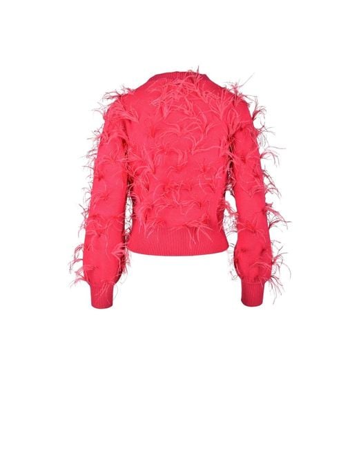 WEILI ZHENG Red Cardigans