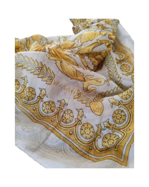 Scarves Versace en coloris Green