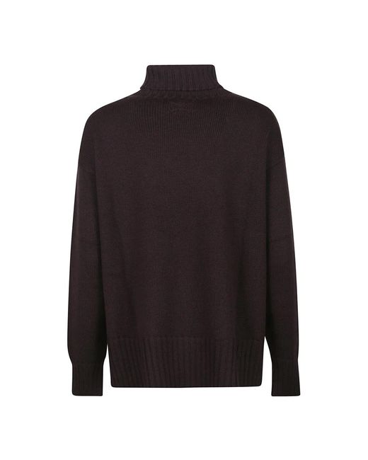 Drumohr Black Turtlenecks