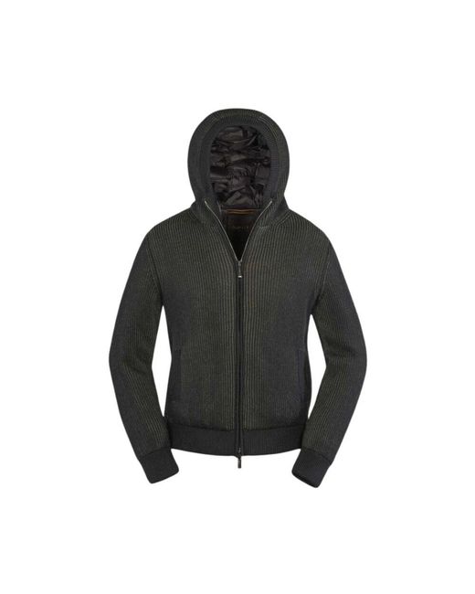 Moorer Bomberjacke in Black für Herren