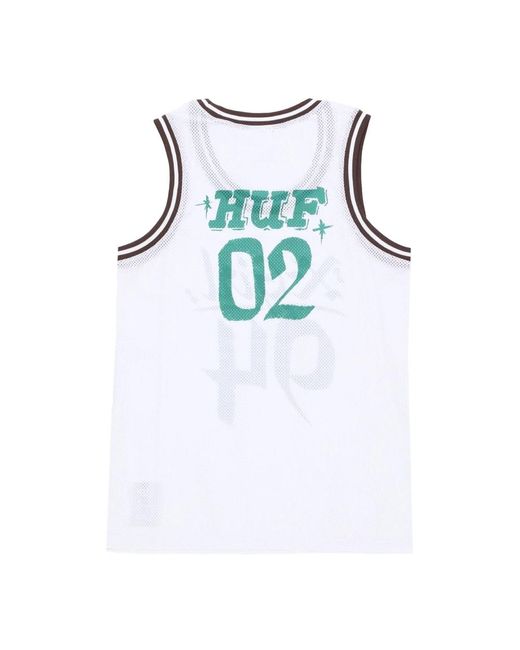 Huf Blue Sleeveless Tops