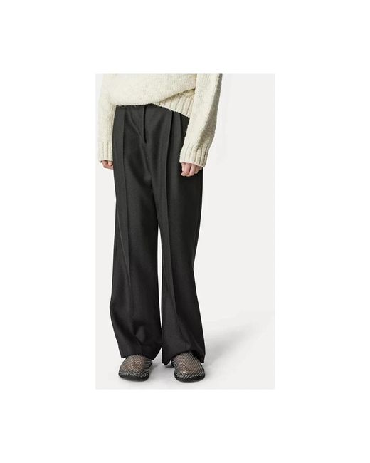 Forte_forte Black Wide Trousers