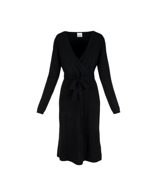 Allude Black Knitted Dresses