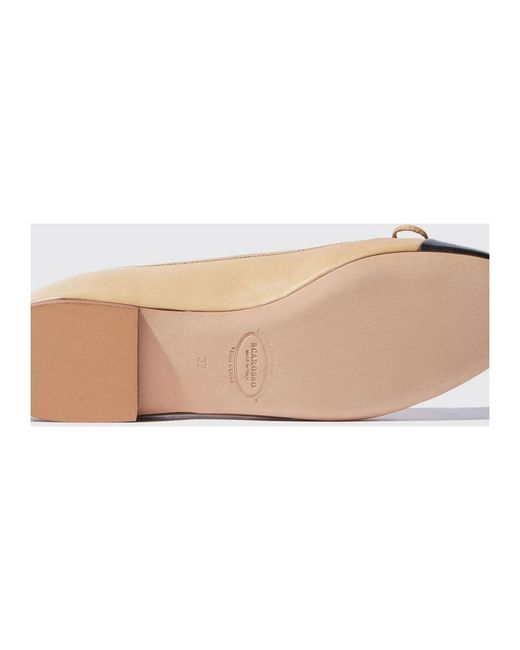 Scarosso Natural Ballerinas
