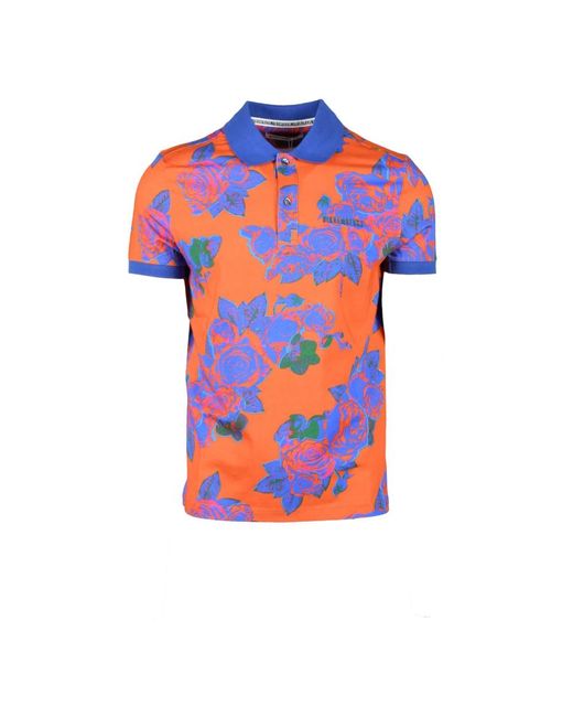 Bikkembergs Orange Polo Shirts for men